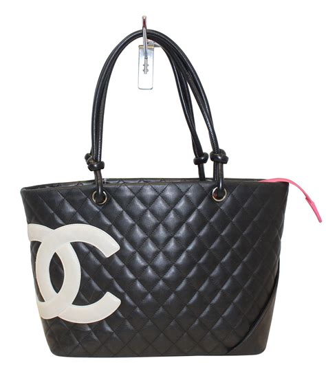 chanel cambon small tote|Chanel large tote bag price.